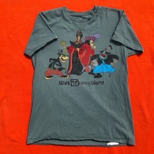 Vintage Walt Disney World Villian T-Shirt Size M